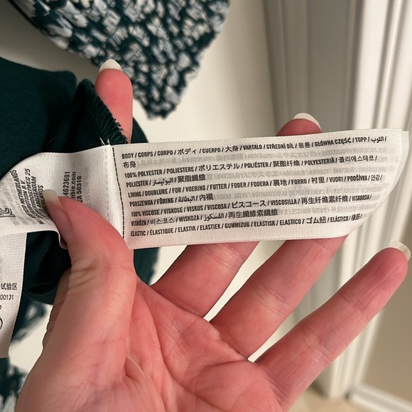 Abercrombie & Fitch Long Sleeve Floral Mini Dress - Picture 6 of 6